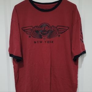 Hard Rock Cafe New York Mens Short Sleeve T Shirt